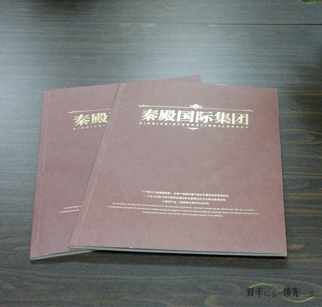 房地產(chǎn)行業(yè)封面燙金宣傳畫(huà)冊(cè)定制